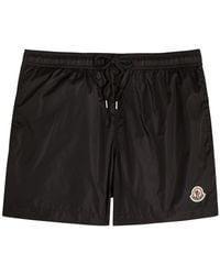Moncler - Logo Shell Swim Shorts - Lyst