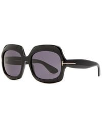 Tom Ford - Ren Oversized Sunglasses - Lyst
