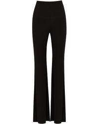 Diane von Furstenberg Woolen Trousers black casual look Fashion Trousers Woolen Trousers 