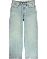 CHERRY LA - Distressed Wide-Leg Jeans - Lyst