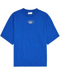 Off-White c/o Virgil Abloh - Arrows Logo Cotton T-shirt - Lyst