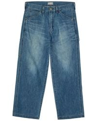 Blue Blue Japan - Relaxed Straight-Leg Jeans - Lyst