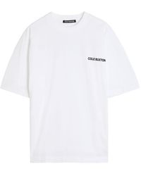 Cole Buxton - Logo-Print Cotton T-Shirt - Lyst