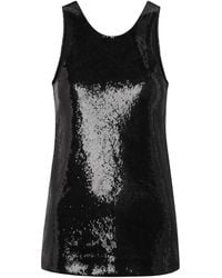 TOTEME - Sequin Tank Top - Lyst
