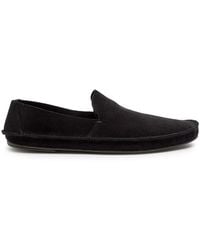 The Row - Tyler Suede Loafers - Lyst