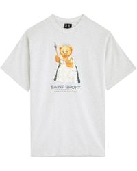 SAINT Mxxxxxx - Saint Sport Printed Cotton T-Shirt - Lyst