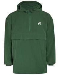 Malbon - Ridge Logo Hooded Stretch-Shell Anorak Jacket - Lyst