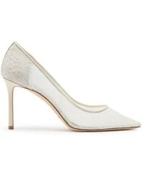 Jimmy Choo - Romy 85 Lace Pumps - Lyst