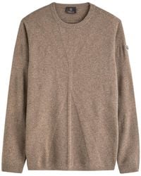 Rick Owens - X Moncler Jumbo Round-Neck Wool-Blend Jumper - Lyst