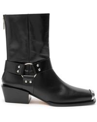 Aeyde - Wayne 45 Leather Ankle Boots - Lyst