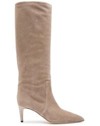 Paris Texas - Stiletto 60 Brushed Suede Knee-High Boots - Lyst