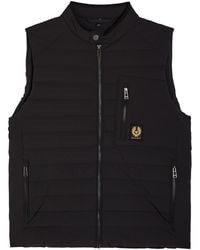 Belstaff - Chassis Padded Stretch-Shell Gilet - Lyst