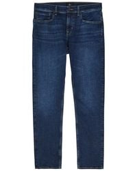 7 For All Mankind - Slimmy Stretch-Denim Jeans - Lyst