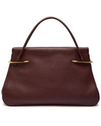 Givenchy - Pinch Large Grained Leather Top Handle Handle Bag - Lyst