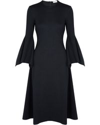 Rosetta Getty Navy Stretch-knit Dress - Blue