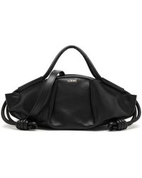 Loewe - Paseo Small Leather Top Handle Bag - Lyst