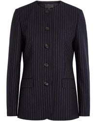 Nili Lotan - Gertrude Pinstriped Wool Jacket - Lyst
