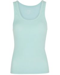 COLORFUL STANDARD - Ribbed Stretch-Cotton Tank - Lyst