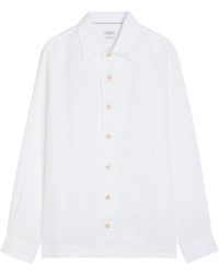 Brunello Cucinelli - Linen Shirt - Lyst