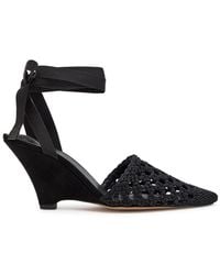 Jacquemus - Les Espadrilles 80 Macramé Wedge Sandals - Lyst