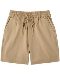 Les Deux - Otto Stretch-Cotton Chino Shorts - Lyst