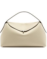 Totême - T-Lock Leather Top Handle Bag - Lyst