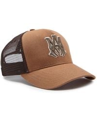 Amiri - Ma Outline Embroidered Canvas Trucker Hat - Lyst