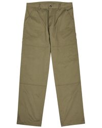 Moncler - Stretch-Cotton Cargo Trousers - Lyst