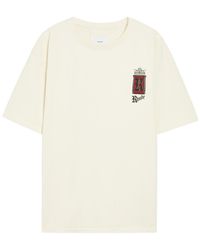 Rhude - Fumar Printed Cotton T-Shirt - Lyst