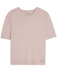 Herno - Fine-Knit T-Shirt - Lyst