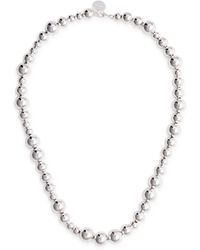 LIE STUDIO - The Elly-Plated Necklace - Lyst