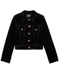 PAIGE - Chantal Velvet Jacket - Lyst