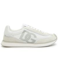 Dolce & Gabbana - Runner Panelled Mesh Sneakers - Lyst