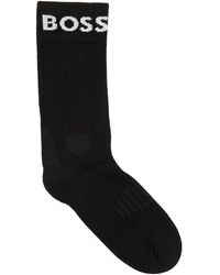 BOSS - Sport Logo Cotton-Blend Socks - Lyst