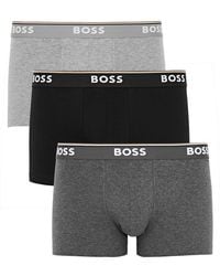 BOSS - Stretch-cotton Boxer Briefs - Lyst