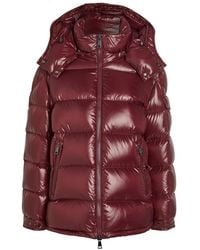 Moncler - Maire Padded Hooded Laqué Nylon Jacket - Lyst