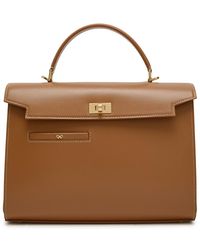 Anya Hindmarch - Mortimer Leather Top Handle Bag - Lyst