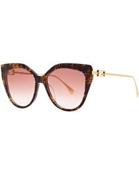 Fendi - Baguette Oversized Cat-eye Sunglasses - Lyst