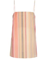 Faithfull the Brand - Aina Striped Cotton Top - Lyst