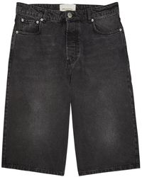 Ami Paris - Denim Shorts - Lyst