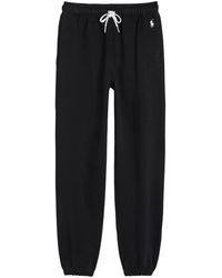 Polo Ralph Lauren - Logo-Embroidered Cotton-Blend Sweatpants - Lyst