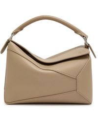Loewe - Puzzle Edge Small Leather Top Handle Bag - Lyst