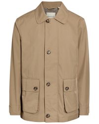 GANT - Cotton-Blend Barn Jacket - Lyst