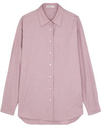 The Row - Attica Oversized Cotton Shirt - Lyst