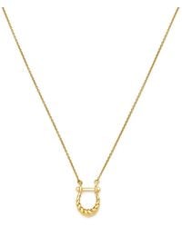 Missoma - Lunar New Year Horseshoe 18K Vermeil Necklace - Lyst