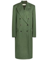 Dries Van Noten - Rosea Double-Breasted Cotton Coat - Lyst