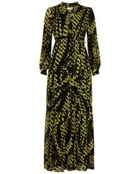 Diane von Furstenberg - Olenna Printed Chiffon Maxi Dress - Lyst