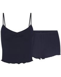 Skims - Sleep Camisole Stretch-Modal Pyjama Set - Lyst