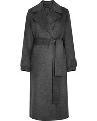 JOSEPH - Arline Wool And Cashmere-Blend Trench Coat - Lyst