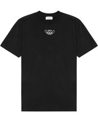 Off-White c/o Virgil Abloh - Off- Arrows Logo Cotton T-Shirt - Lyst